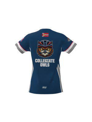 Podiumwear Women's Silver Short Sleeve MTB Jersey - NEW FABRIC 2025!