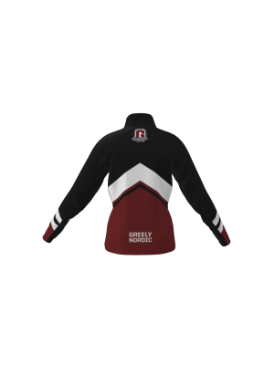 Podiumwear Gold Jacket Women's (Nordic Skiing) Back View