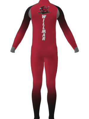 Podiumwear Men's Gold Two-Piece Race Suit
