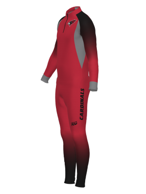 Podiumwear Men's Gold Two-Piece Race Suit
