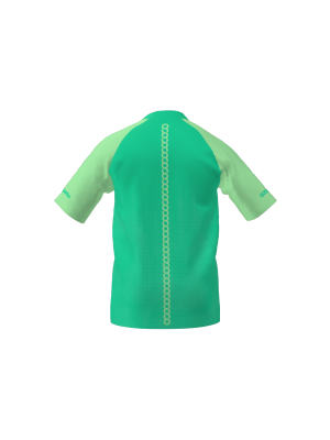 Podiumwear Men's Silver Short Sleeve MTB Jersey - New Fabric 2025!