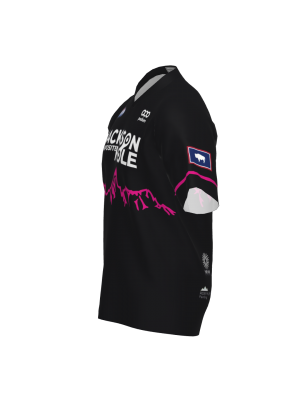 Podiumwear Men's Silver Short Sleeve MTB Jersey - New Fabric 2025!