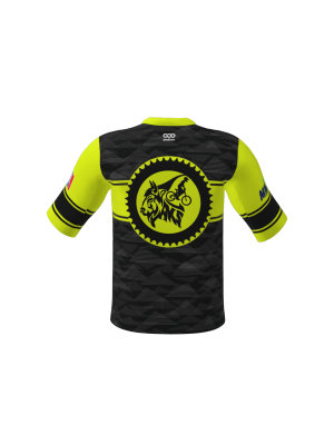 Podiumwear Men's Loose Fit Short Sleeve MTB Jersey - New Fabric 2025!