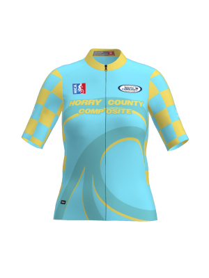 Podiumwear Women's Gold Full Zip Jersey
