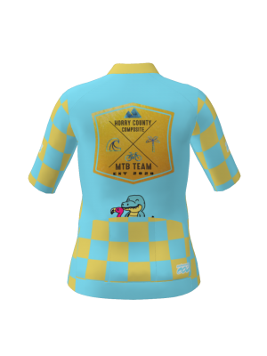 Podiumwear Women's Gold Full Zip Jersey