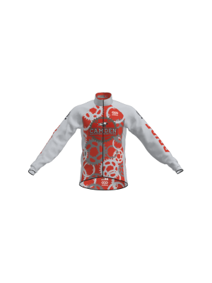 Podiumwear Men's Lightweight Cycling Jacket (Cycling) Front View