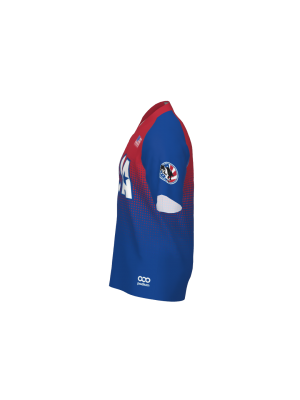 Podiumwear Men's V-Neck Tee (Running) Side View