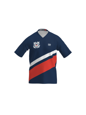 Podiumwear Men's V-Neck Tee (Running) Front View