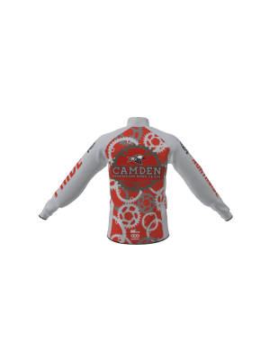 Podiumwear Men's Lightweight Cycling Jacket (Cycling) Back View