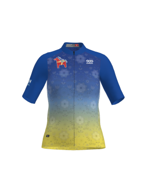 Podiumwear Women's Gold Full Zip Jersey