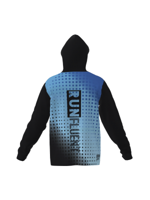 Podiumwear Unisex Slim-Fit Hoodie (Soccer) Back View