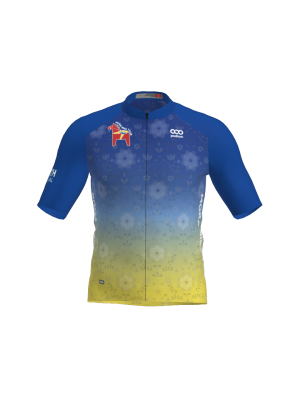 Podiumwear Men's Gold Full Zip Jersey