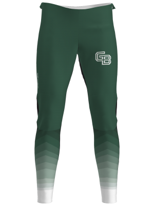 Podiumwear Unisex Gold Warm Up Pants (Nordic Skiing) Front View