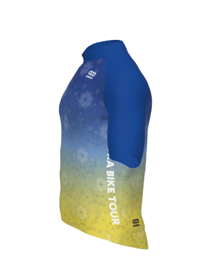 Podiumwear Men's Gold Full Zip Jersey