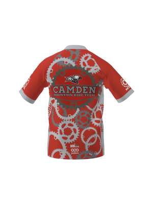 Podiumwear Men's Silver Short Sleeve MTB Jersey - New Fabric 2025!