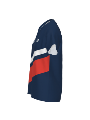 Podiumwear Women's V-Neck Tee (Running) Side View