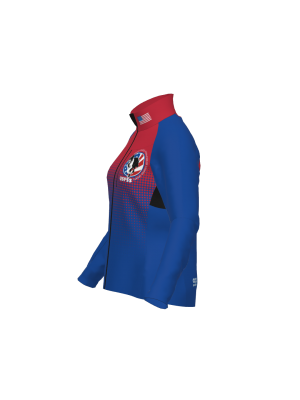 Podiumwear Gold Jacket Women's (Nordic Skiing) Side View