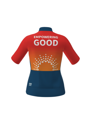 Podiumwear Women's Bronze Jersey (Cycling) Back View