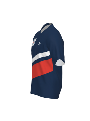 Podiumwear Men's V-Neck Tee (Running) Side View