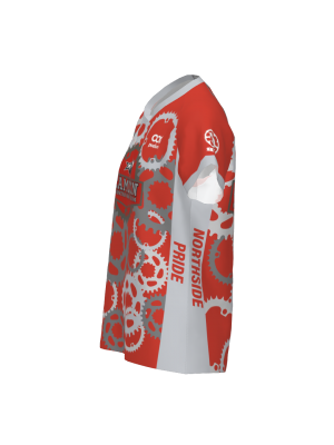 Podiumwear Women's Silver Short Sleeve MTB Jersey - NEW FABRIC 2025!