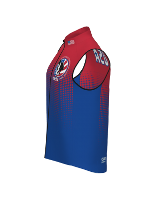 Podiumwear Silver Vest Unisex (Nordic Skiing) Side View