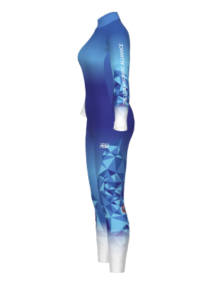 Podiumwear Women's Gold One-Piece Race Suit