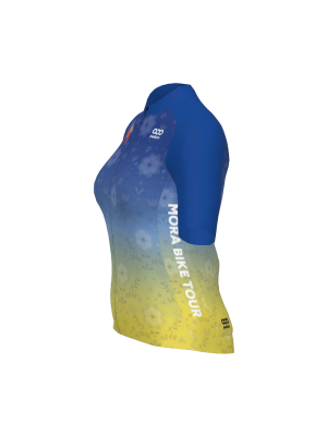 Podiumwear Women's Gold Full Zip Jersey