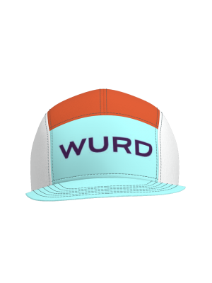 Podiumwear Five Panel Hat (Nordic Skiing) Front View