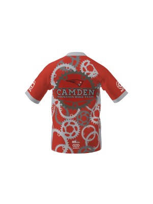 Podiumwear Men's Silver Short Sleeve MTB Jersey - New Fabric 2025!