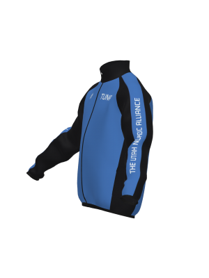 Podiumwear Silver Jacket - NEW 2026 (Nordic Skiing) Side View