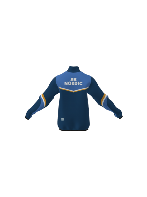 Podiumwear Silver Jacket - NEW 2026 (Nordic Skiing) Back View