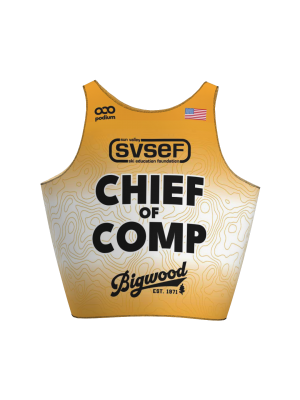 Podiumwear Official's Bib (Nordic Skiing) Front View