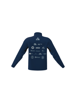 Podiumwear Gold Jacket Unisex (Nordic Skiing) Back View