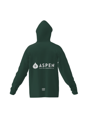 Podiumwear Unisex Slim-Fit Hoodie (Soccer) Back View