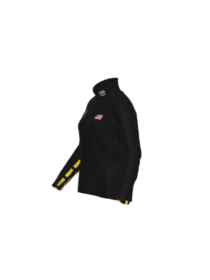 Podiumwear Gold Jacket Women's (Nordic Skiing) Side View