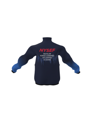 Podiumwear Youth Nordic Jacket (Nordic Skiing) Back View