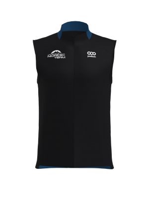 Podiumwear Silver Vest Unisex (Nordic Skiing) Front View