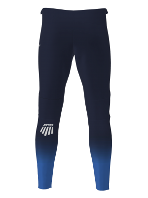 Podiumwear Unisex Gold Warm Up Pants (Nordic Skiing) Back View