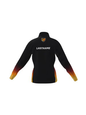 Podiumwear Gold Jacket Women's (Nordic Skiing) Back View