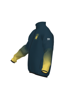 Podiumwear Silver Jacket - NEW 2026 (Nordic Skiing) Side View