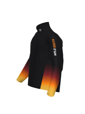 Podiumwear Gold Jacket Unisex (Nordic Skiing) Side View