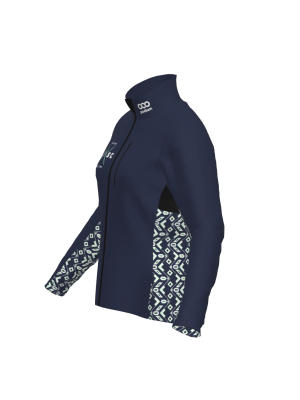 Podiumwear Gold Jacket Women's (Nordic Skiing) Side View