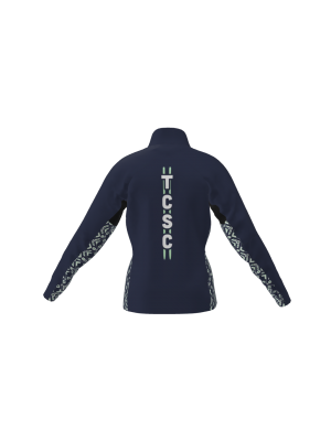 Podiumwear Gold Jacket Women's (Nordic Skiing) Back View