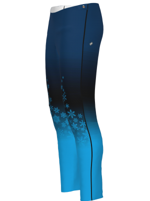 Podiumwear Unisex Gold Warm Up Pants (Nordic Skiing) Side View