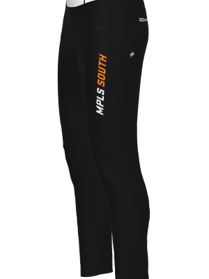 Podiumwear Unisex Gold Warm Up Pants (Nordic Skiing) Side View