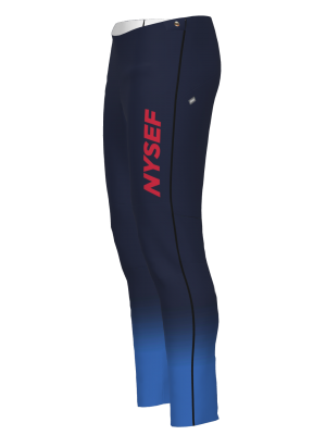 Podiumwear Unisex Gold Warm Up Pants (Nordic Skiing) Side View