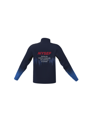 Podiumwear Gold Jacket Unisex (Nordic Skiing) Back View