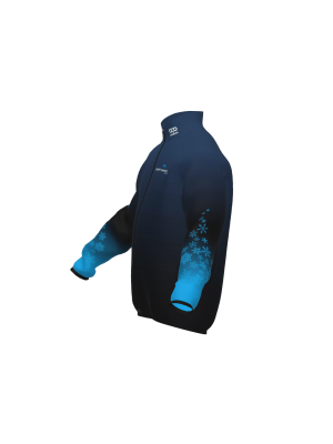 Podiumwear Silver Jacket - NEW 2026 (Nordic Skiing) Side View