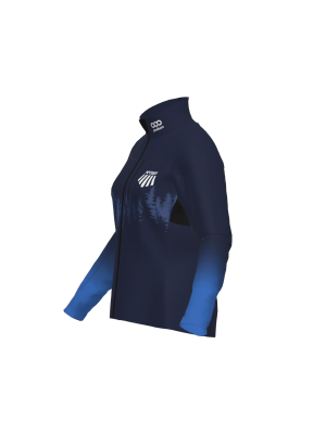 Podiumwear Gold Jacket Women's (Nordic Skiing) Side View