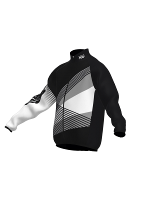 Podiumwear Silver Jacket - NEW 2026 (Nordic Skiing) Side View